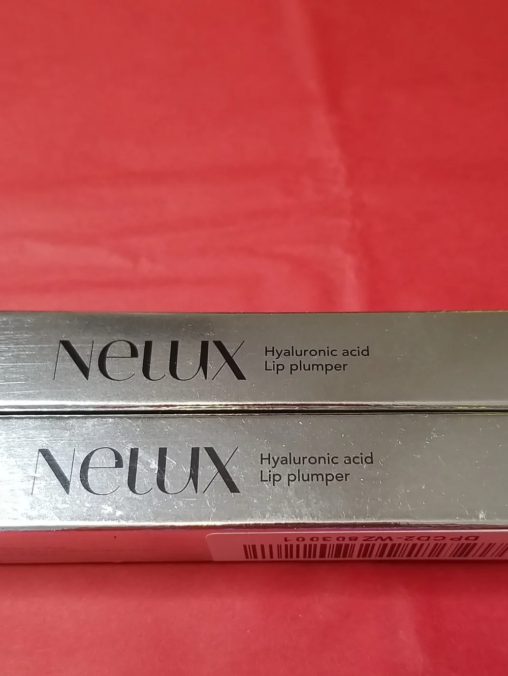 Nelux Hyaluronic Acid Lip Plumper 2 each New Without Tag